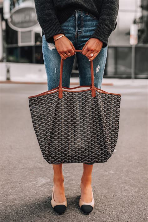 This Goyard Bag Is the Standard for a Luxury Street Style Tote